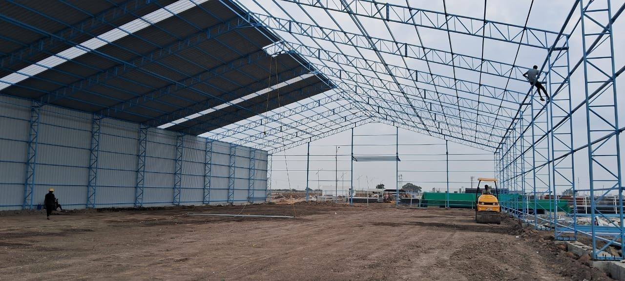 Completed shed handed over for use